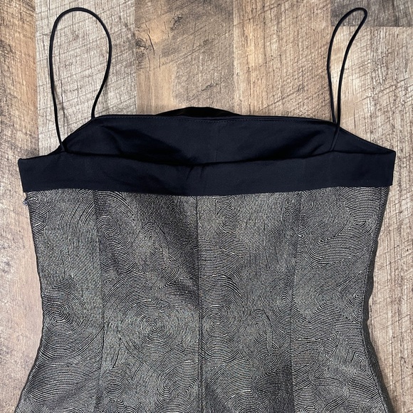 Hugo Boss Cocktail Dress Mini Derrilin Gold - Picture 7 of 13